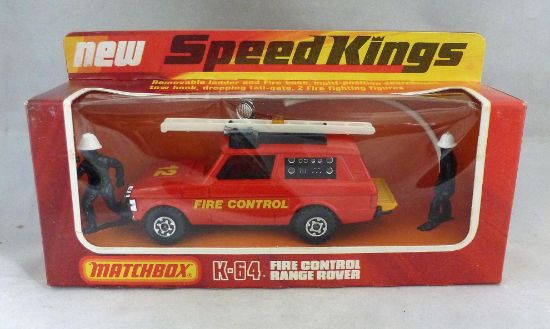 Picture of Matchbox Speed Kings K-64 Range Rover Fire Control