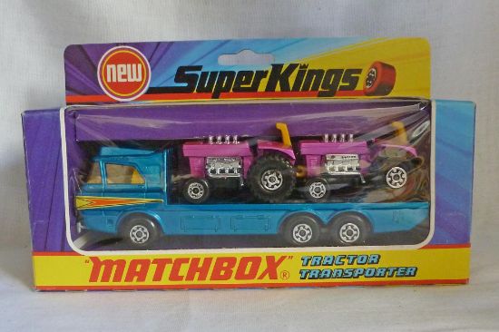 Picture of Matchbox SuperKings K-21 Tractor Transporter [5 Crown Wheels]