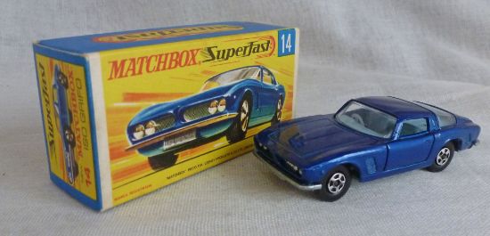 Picture of Matchbox Superfast MB14d ISO Grifo Dark Blue G Box
