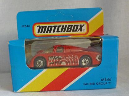 Picture of Matchbox Blue Box MB46 Sauber Group C Red