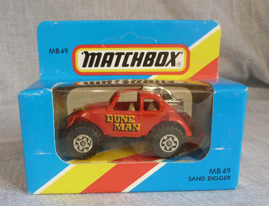 Picture of Matchbox Blue Box MB49 Sand Digger VW Red [A]
