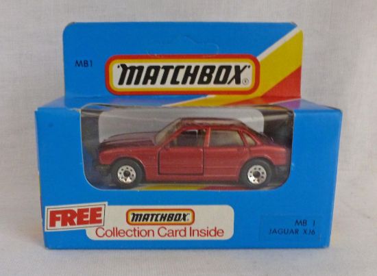 Picture of Matchbox Blue Box MB1 Jaguar XJ6 Red