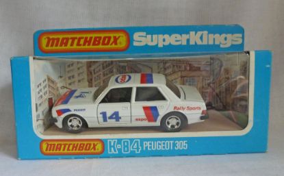Picture of Matchbox SuperKings K-84 Peugeot 305 Rally Car "Expo"