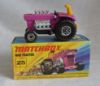 Picture of Matchbox Superfast MB25e Mod Tractor Purple with 5 Crown Wheels