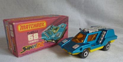 Picture of Matchbox Superfast MB68d Cosmobile Light Blue J Box