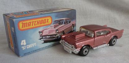 Picture of Matchbox Superfast MB4g 1957 Custom Chevy Pink 