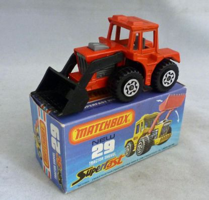 Picture of Matchbox Superfast MB29e Tractor Shovel Orange