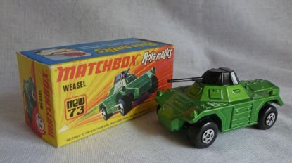 Picture of Matchbox Superfast MB73d Weasel Green i Box
