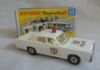 Picture of Matchbox Superfast MB55d Mercury Police Car with Red Light G Box [Solid Wheels]