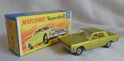 Picture of Matchbox Superfast MB31c Lincoln Continental Solid NW G Box