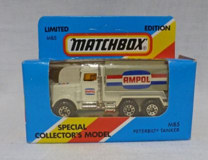 Picture of Matchbox Blue Box MB5 Peterbilt Tanker "Ampol" 