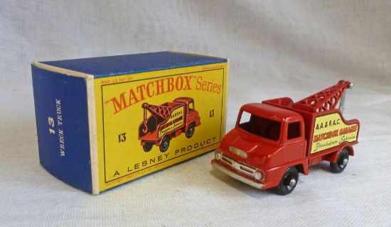 Picture of Matchbox Toys MB13c Thames Trader Wreck Truck with BPW D Box 