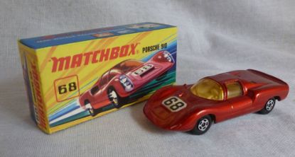 Picture of Matchbox Superfast MB68C Racing Porsche 910 WW i Box