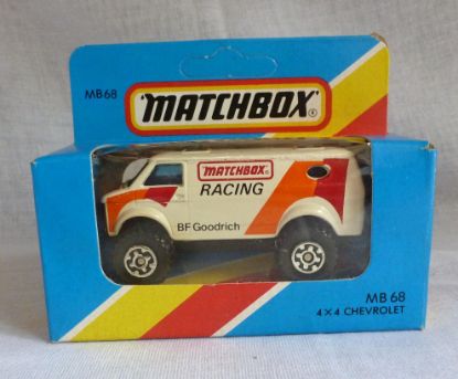 Picture of Matchbox Blue Box MB68 4x4 Chevrolet Van "Matchbox Racing"