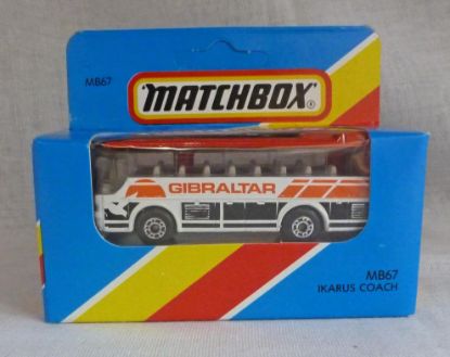 Picture of Matchbox Blue Box MB67 Ikarus Coach "Gibraltar"
