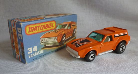 Picture of Matchbox Superfast MB34e Vantastic with 34 Label