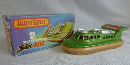 Picture of Matchbox Superfast MB2f Rescue Hovercraft with RED Windows