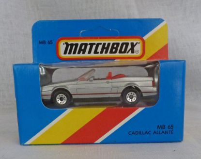 Picture of Matchbox Blue Box MB65 Cadillac Allante Silver