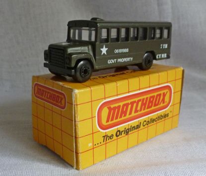 Picture of Matchbox Yellow Box MB47 Government School Bus 7th CTMB