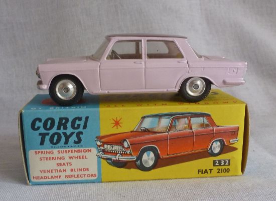 Picture of Corgi Toys 232 Fiat 2100 Lilac
