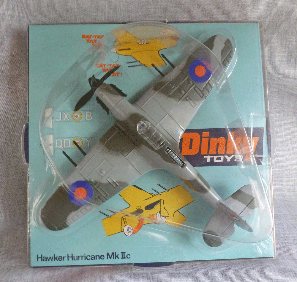 Rockertron Toys. Dinky Toys 718 Hawker Hurricane