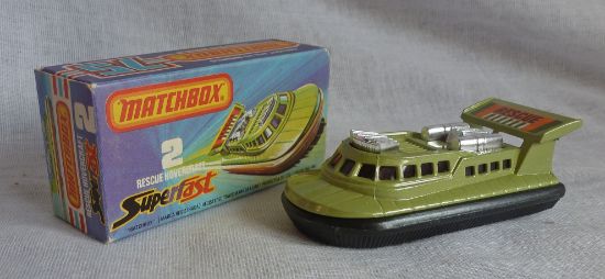 Picture of Matchbox Superfast MB2f Rescue Hovercraft Avocado