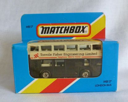 Picture of Matchbox Blue Box MB17 London Bus "Torvale Engineering" 