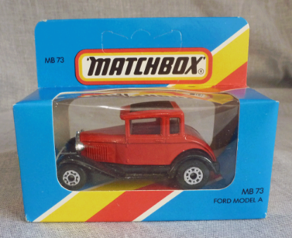 Picture of Matchbox Blue Box MB73 Ford Model A Red