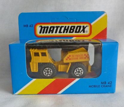 Picture of Matchbox Blue Box MB42 Mobile Crane [China]