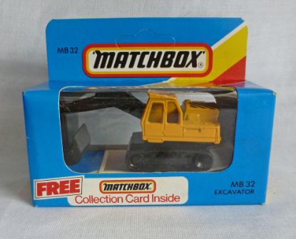 Picture of Matchbox Blue Box MB32 Excavator [C]