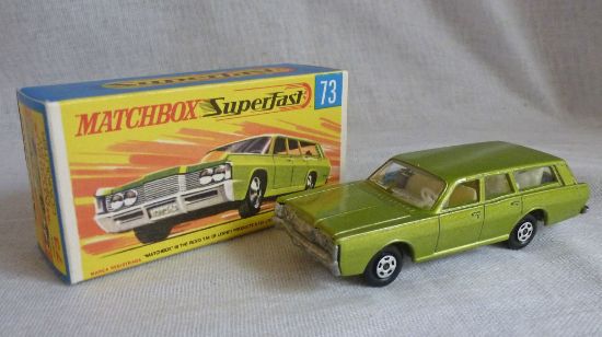 Picture of Matchbox Superfast MB73c Mercury Station Wagon Green G Box [C]