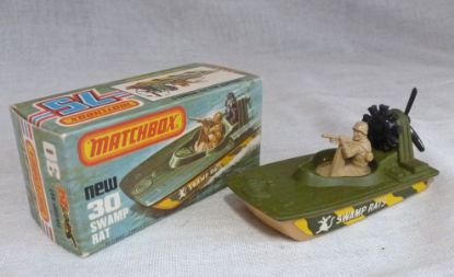 Picture of Matchbox Superfast MB30e Swamp Rat Lighter Green Tan Base