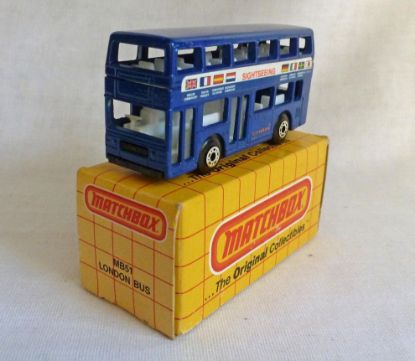 Picture of Matchbox Yellow Box MB51 [MB17] London Bus "Sightseeing"