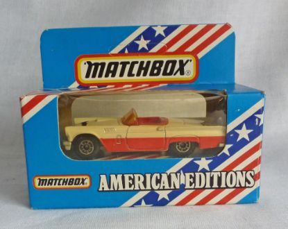 Picture of Matchbox American Editions MB42 Ford Thunderbird Cream/Red