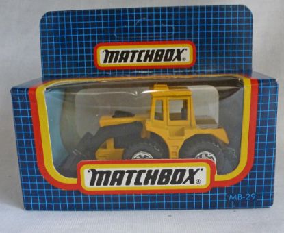 Picture of Matchbox Dark Blue Box MB29 Tractor Shovel