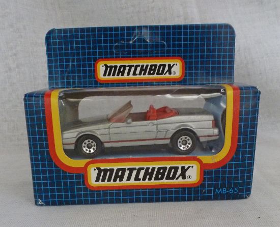 Picture of Matchbox Dark Blue Box MB65 Cadillac Allante Silver [China issue]