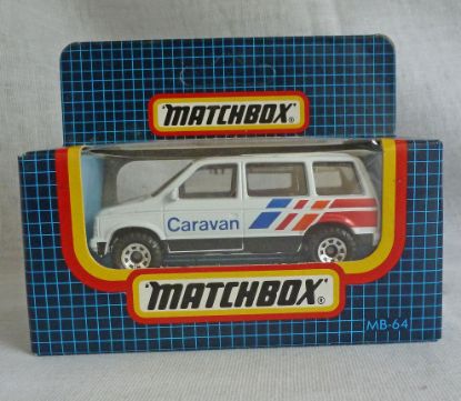 Picture of Matchbox Dark Blue MB64 Dodge Chrysler Caravan