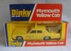 Picture of Dinky Toys 278 Plymouth Yellow Taxi Cab