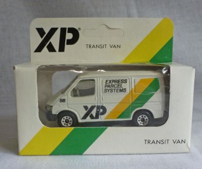 Picture of Matchbox MB60 Ford Transit Van "XP Express Parcel Systems" with Promo Box