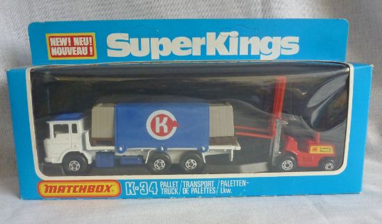 Picture of Matchbox SuperKings K-34 DAF Pallet Truck KM