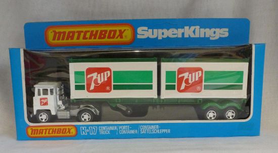 Picture of Matchbox SuperKings K-17 Scammell Container Truck "7 Up"