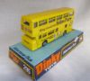 Picture of Dinky Toys 295 Atlantean Bus "Yellow Pages" with BLUE Interior