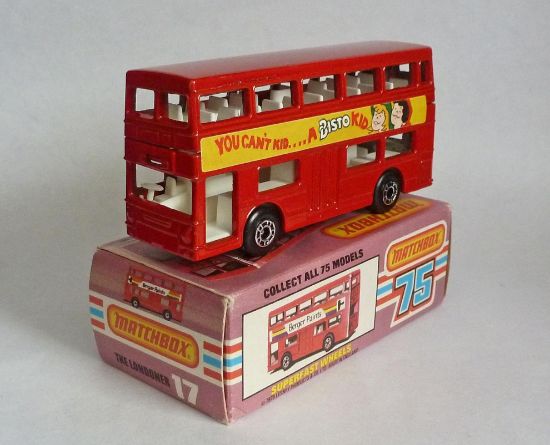 Picture of Matchbox Superfast MB17f Londoner Bus "Bisto" L Box