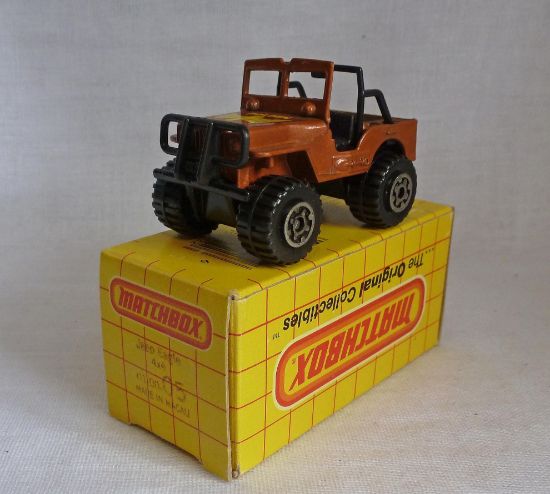 Picture of Matchbox Yellow Box MB5 4x4 Jeep Eagle Copper