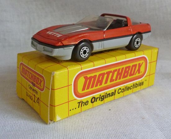 Picture of Matchbox Yellow Box MB14 [MB69] 84 Corvette