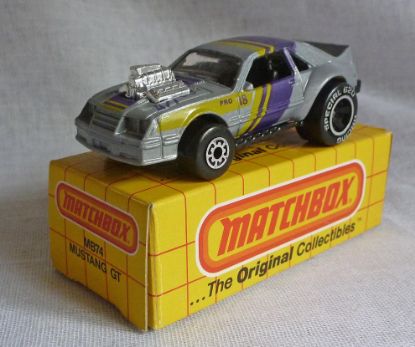 Picture of Matchbox Yellow Box MB74 Mustang GT Silver