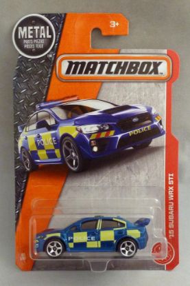 Picture of Matchbox MB60 '15 Subaru WRX STI Police Car Long Card