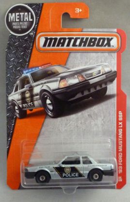 Picture of Matchbox MB66 '93 Ford Mustang Police Car