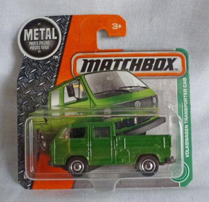 Picture of Matchbox MB95 Volkswagen Transporter Cab Green Short Card Plain