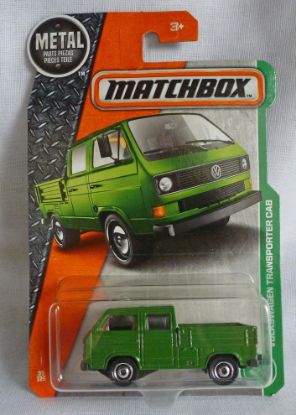 Picture of Matchbox MB95 Volkswagen Transporter Cab Green Long Card Plain